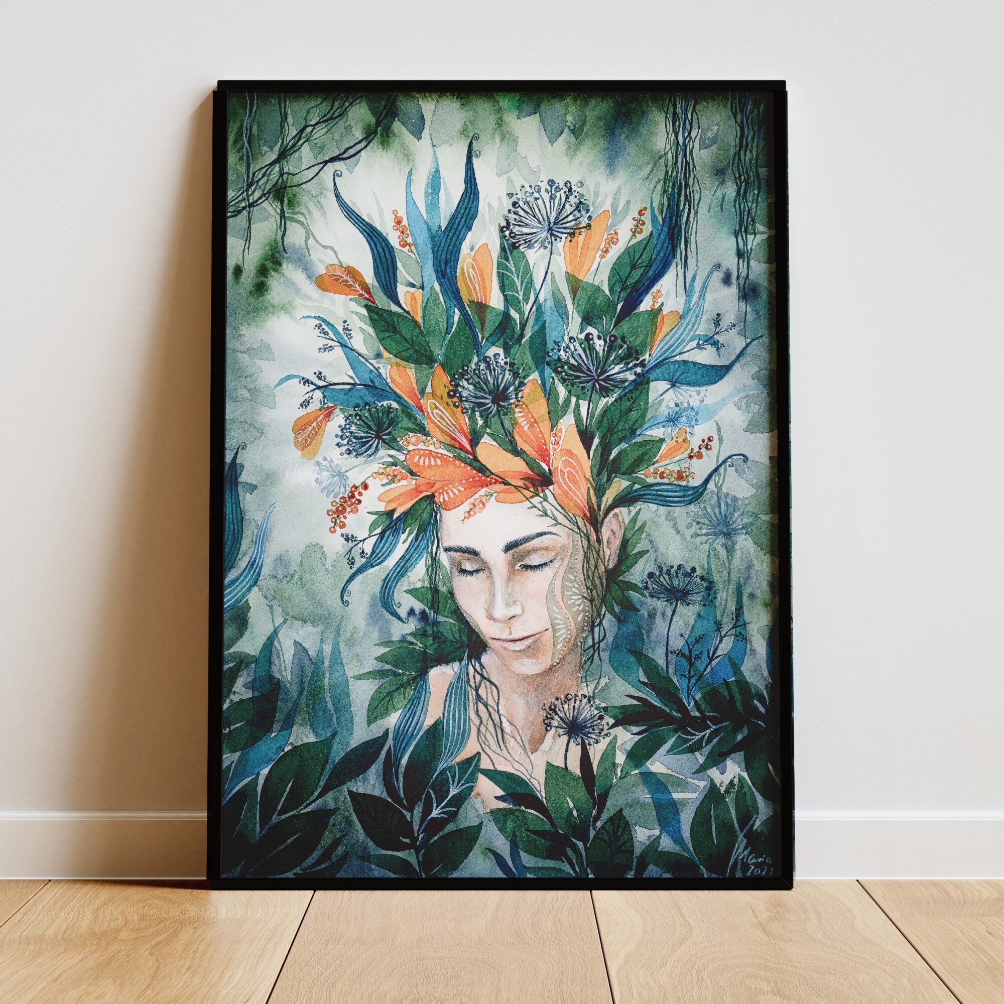 Artprint ~ GRÜNE TRÄUMEREI