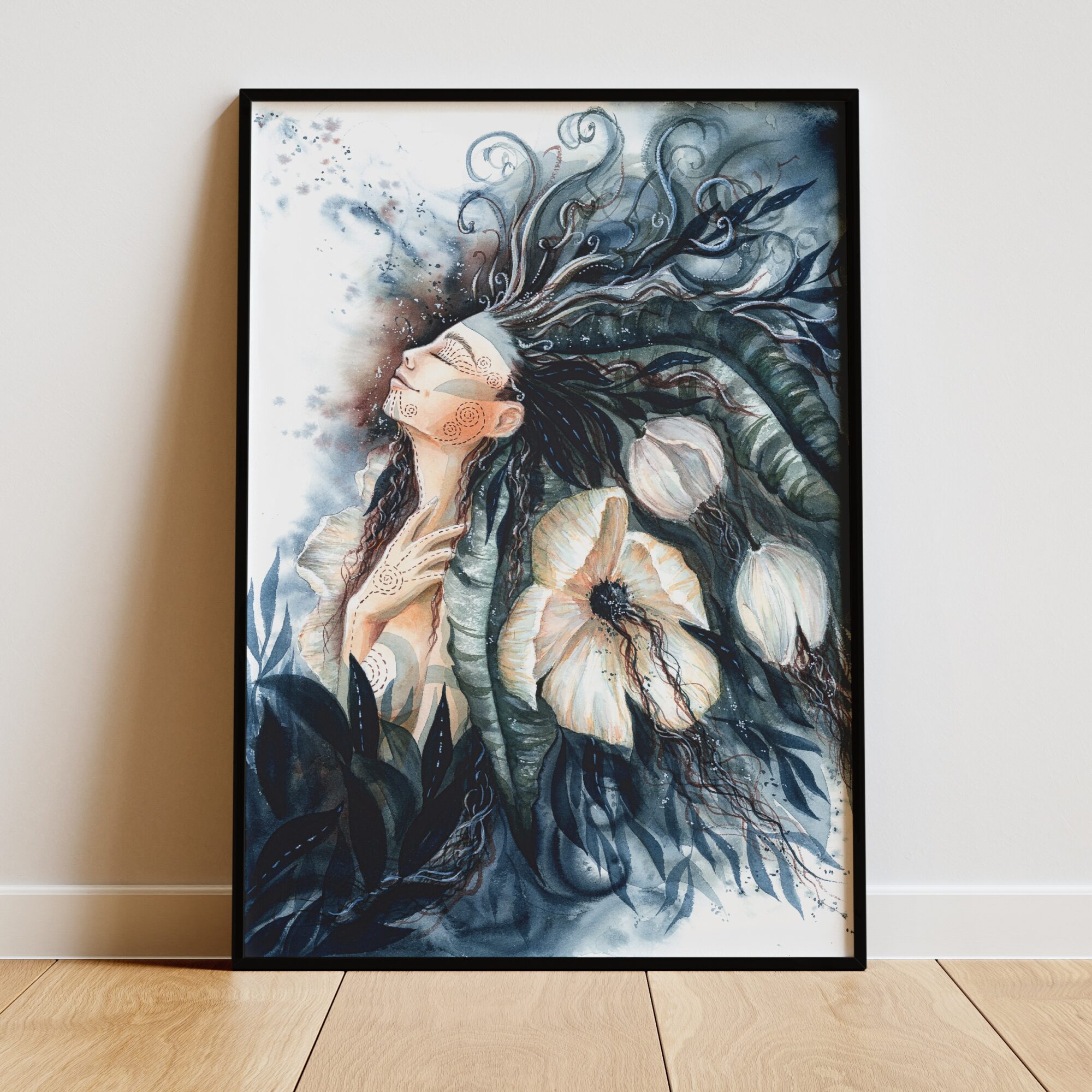 Artprint ~ WINDGÖTTIN