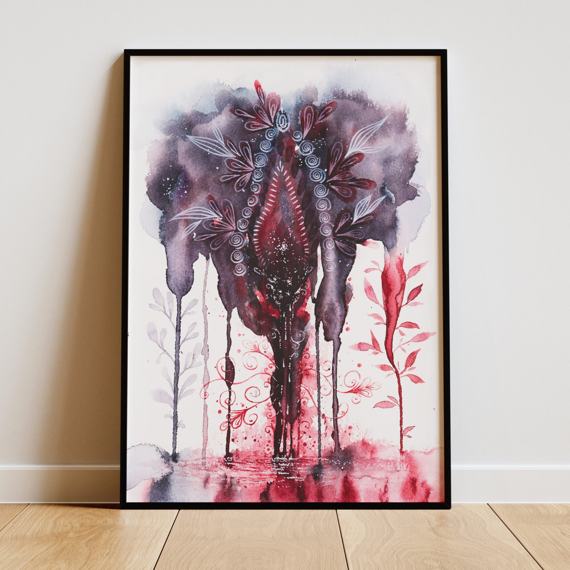 Artprint ~ YONI IM FLUSS
