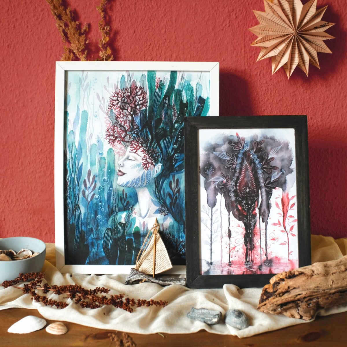 rotes meer maria und der pinsel aquarelle koralle yoni vulva vagina ozean fliessen menstruation periode1 36 38 scaled - Maria und der Pinsel