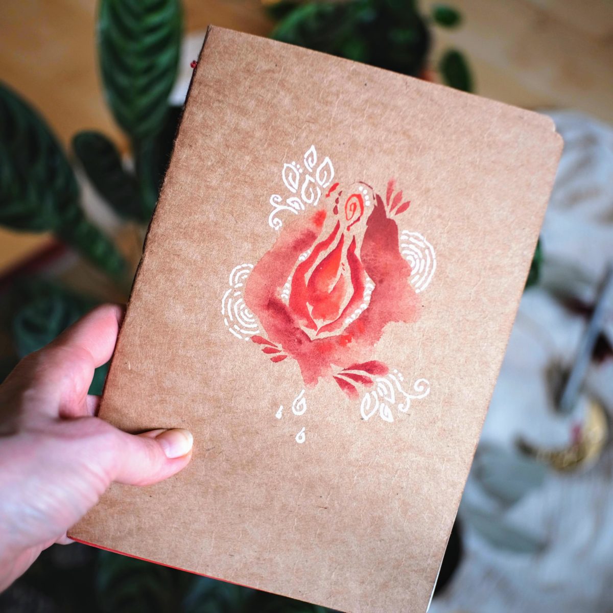bleeding journal tagebuch fuer die tage bleeding vulva yoni menstruation periode innerer winter einkehr maria und der pinsel 5 scaled - Maria und der Pinsel