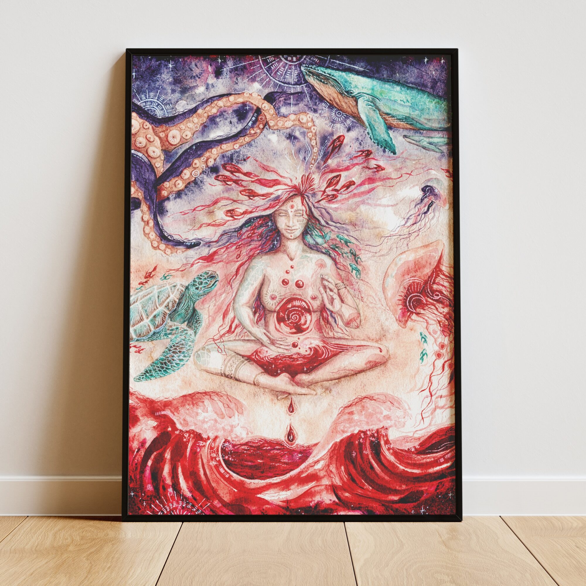 Kunstdruck "Die See in mir"
