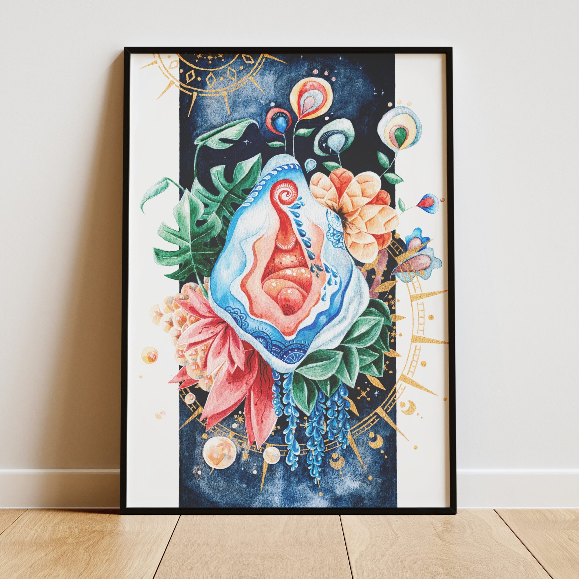 Kunstdruck "Vulvanacht"