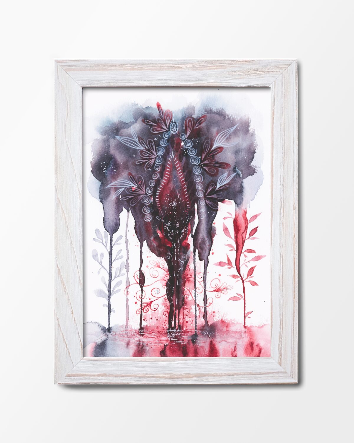 Artprint "Yoni im Fluss"