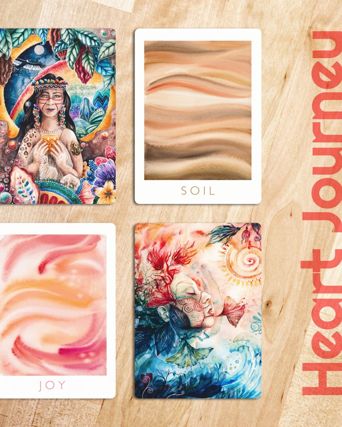 Postkartenset <p class="subtitle">(mehrere Varianten)</p> - Heart Journey