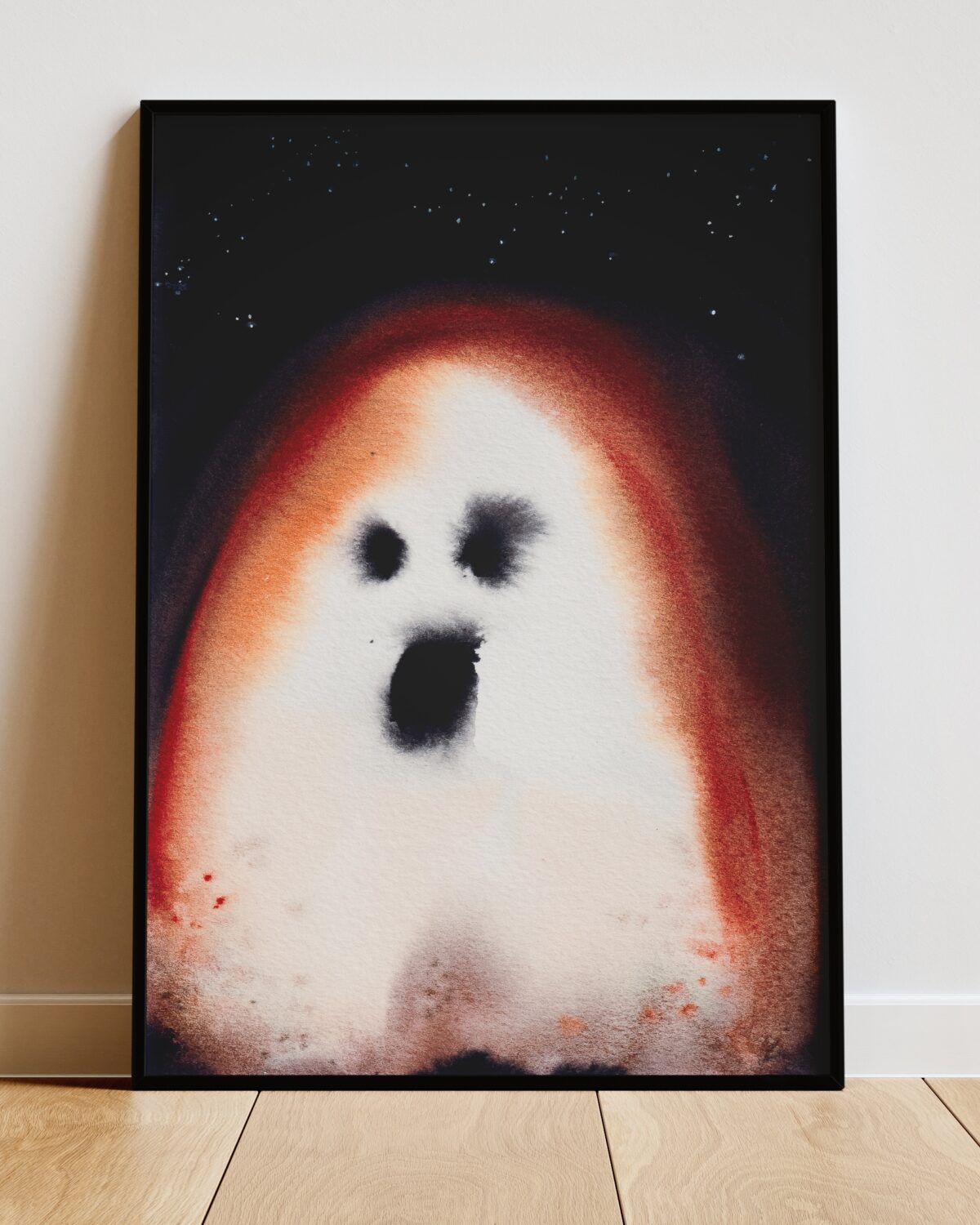 Maria und der Pinsel - Mockup hell 1 oPPsquare 5 Gradient Print ~ BOO