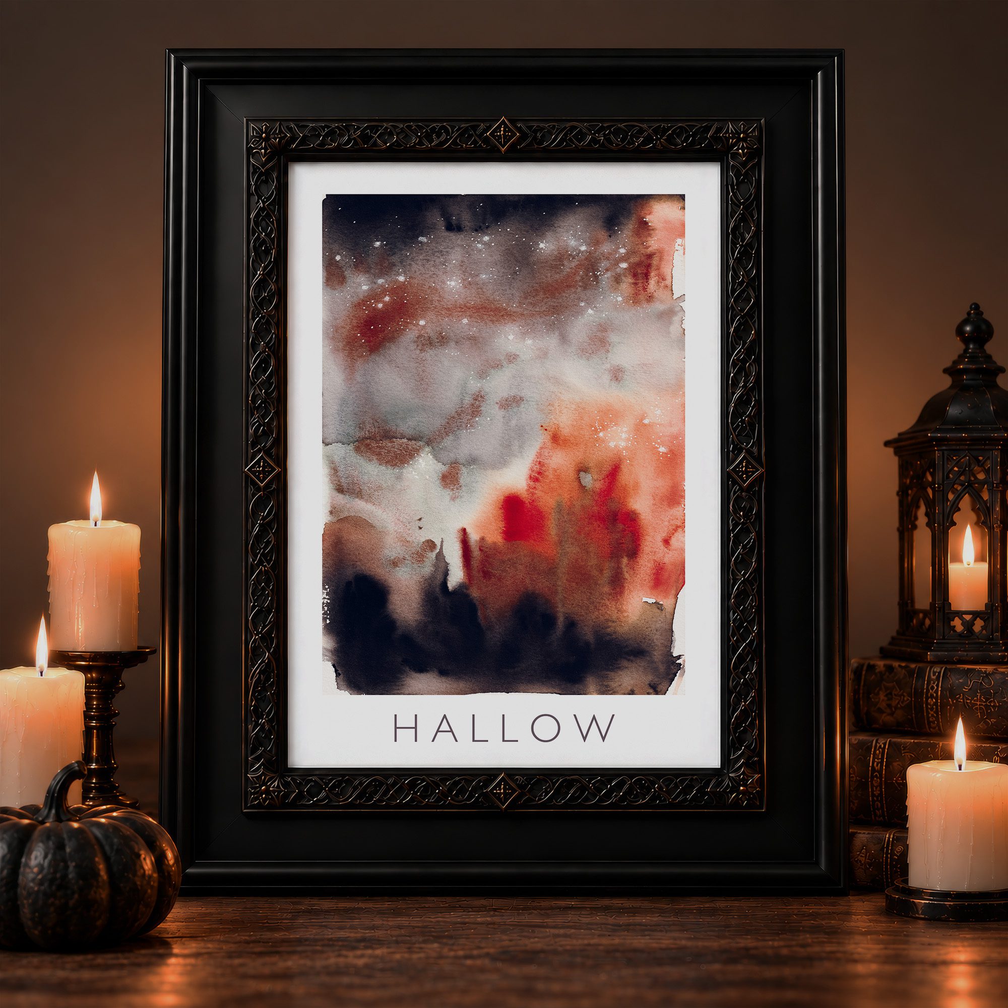 aura poster HALLOW halloween decor witchy season 2 - Maria und der Pinsel