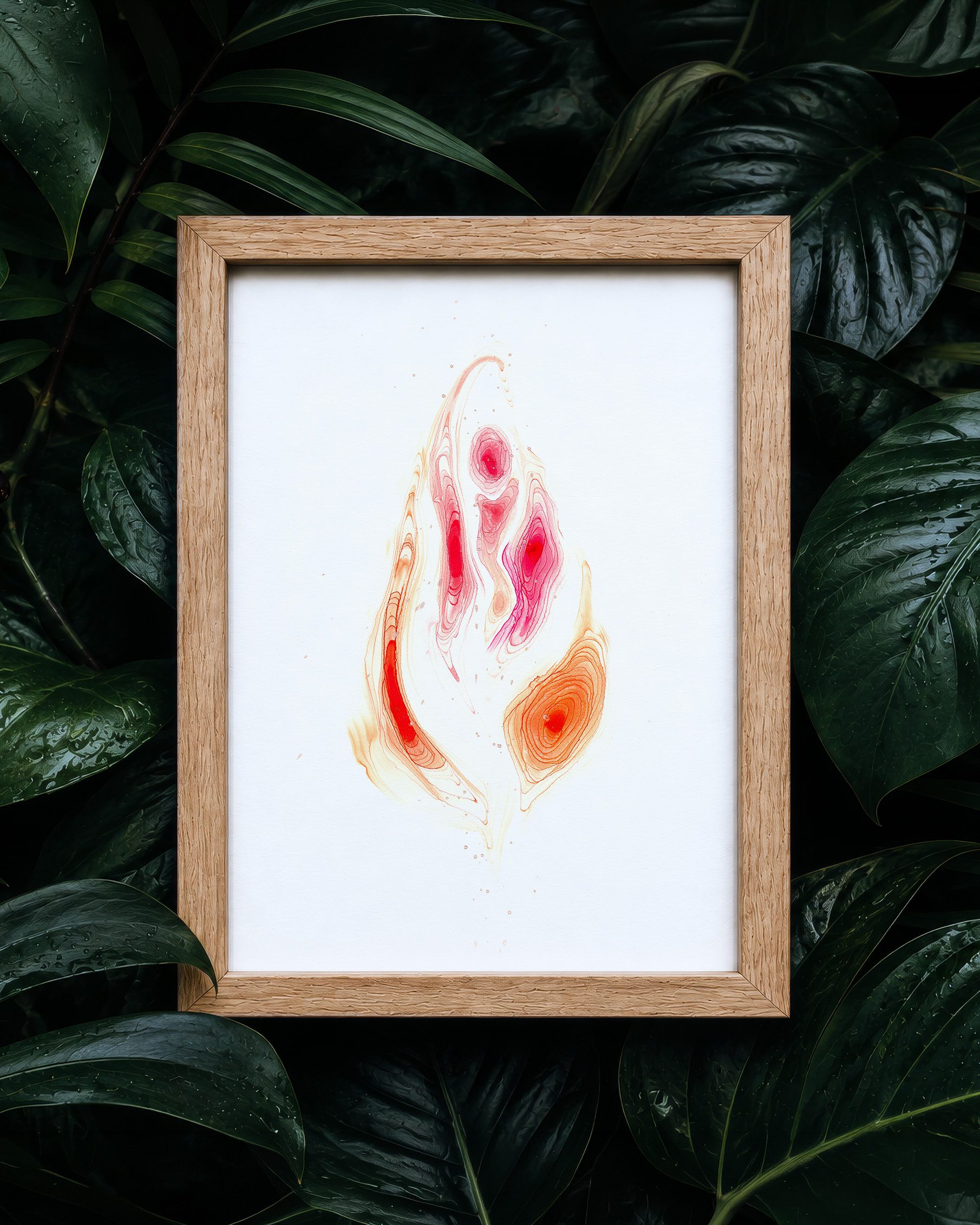 Vulva Coral Bloom 5 yoni vulvina feminine - Maria und der Pinsel