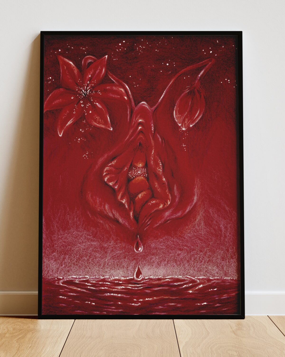 Artprint ~ YONI IN RED